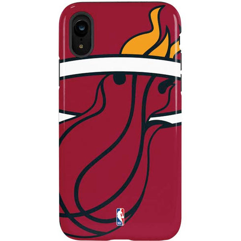 NBA Miami Heat Large Logo iPhone XR Pro Case