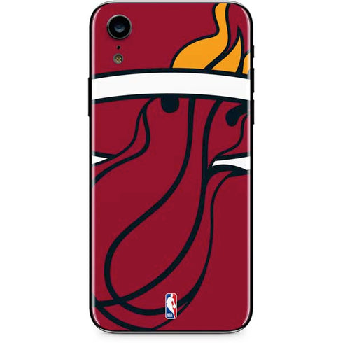 NBA Miami Heat Large Logo iPhone XR Skin