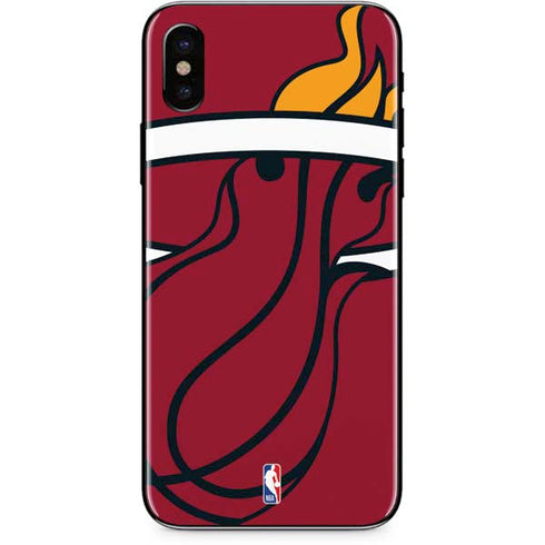 NBA Miami Heat Large Logo iPhone XS Max Skin