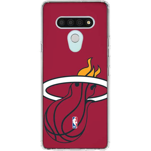 NBA Miami Heat Large Logo LG Stylo 6 Clear Case