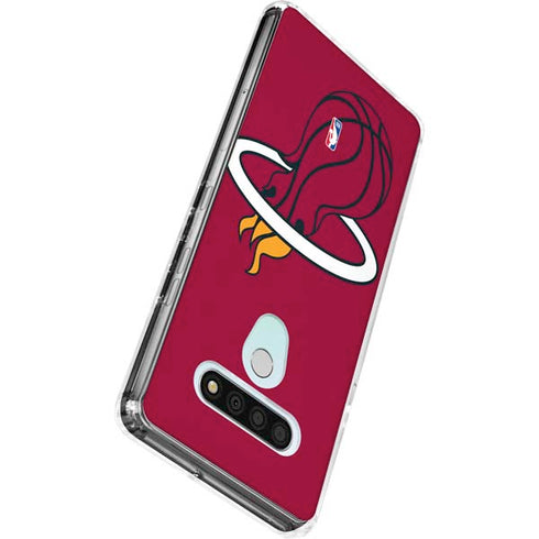 NBA Miami Heat Large Logo LG Stylo 6 Clear Case