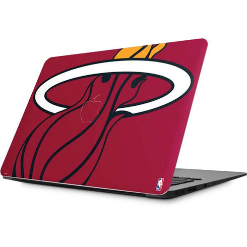 NBA Miami Heat Large Logo Apple MacBook Skin