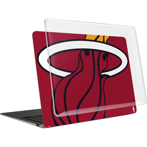 NBA Miami Heat Large Logo MacBook Air 13in M1 (2021) Case plus Skin