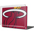 NBA Miami Heat Large Logo MacBook Pro 16in (2021-25) Case plus Skin