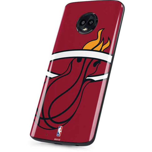 NBA Miami Heat Large Logo Moto G6 Skin