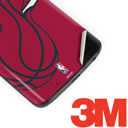 NBA Miami Heat Large Logo Moto G6 Skin
