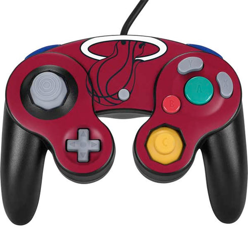 NBA Miami Heat Large Logo Nintendo GameCube Controller Skin