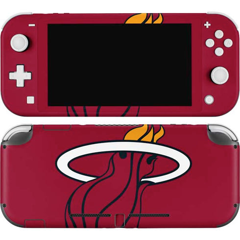 NBA Miami Heat Large Logo Nintendo Switch Lite Skin