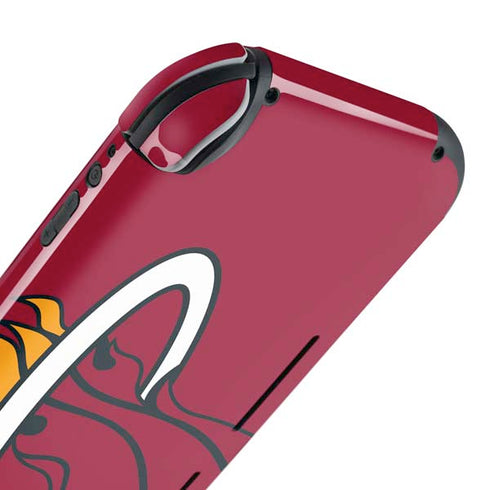 NBA Miami Heat Large Logo Nintendo Switch Lite Skin