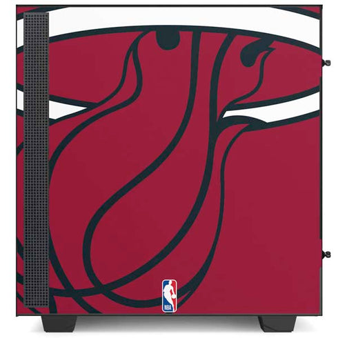 NBA Miami Heat Large Logo NZXT H510 Compact ATX Mid-Tower Case Skin