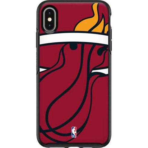 NBA Miami Heat Large Logo Otterbox Symmetry iPhone Skin