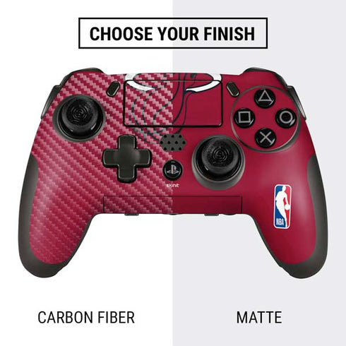 NBA Miami Heat Large Logo PlayStation Scuf Vantage 2 Controller Skin