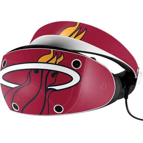 NBA Miami Heat Large Logo PlayStation VR2 Skin