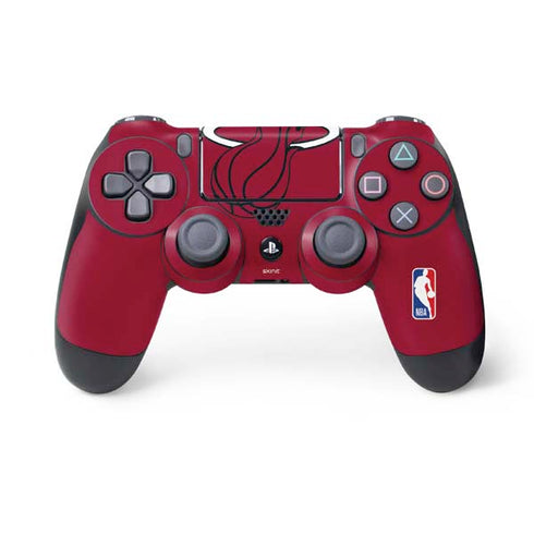 NBA Miami Heat Large Logo PS4 Controller Skin