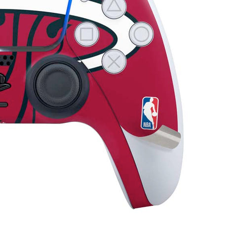 NBA Miami Heat Large Logo PS5 Controller Skin