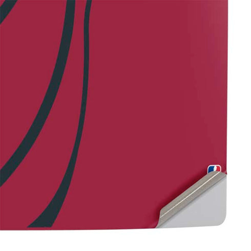 NBA Miami Heat Large Logo PS5 Slim Digital Edition Console Skin