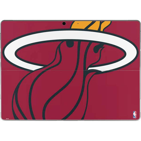 NBA Miami Heat Large Logo Surface Pro 8 Skin