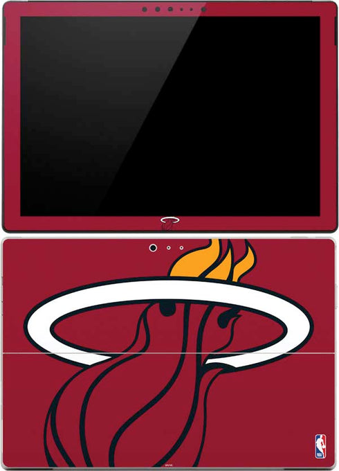 NBA Miami Heat Large Logo Surface Pro (2017) Skin
