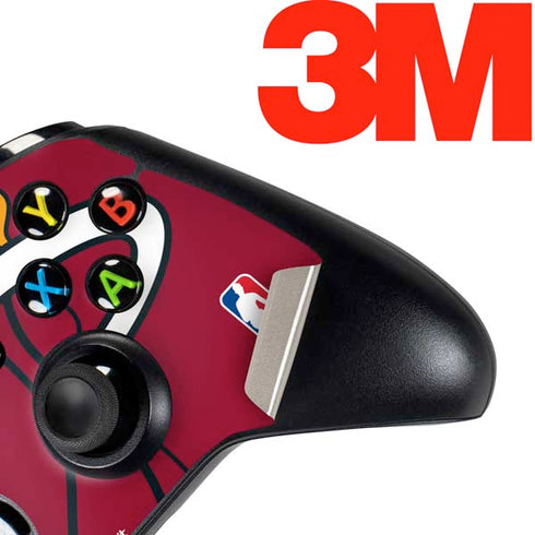 NBA Miami Heat Large Logo Xbox One Controller Skin