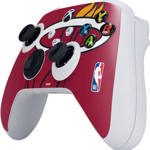 NBA Miami Heat Large Logo Xbox Series S Controller Skin