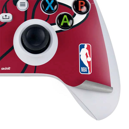 NBA Miami Heat Large Logo Xbox Series S Controller Skin