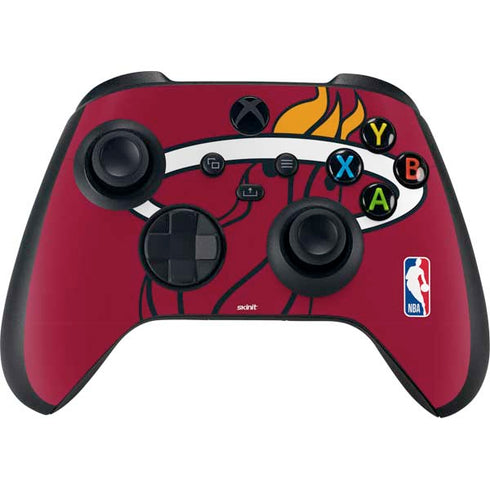NBA Miami Heat Large Logo Xbox Series X Controller Skin