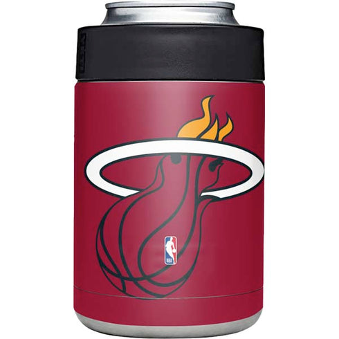 NBA Miami Heat Large Logo Yeti Colster Can Insulator Skin
