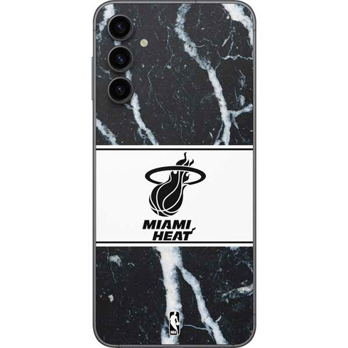 NBA Miami Heat Marble Galaxy A14 5G Skin