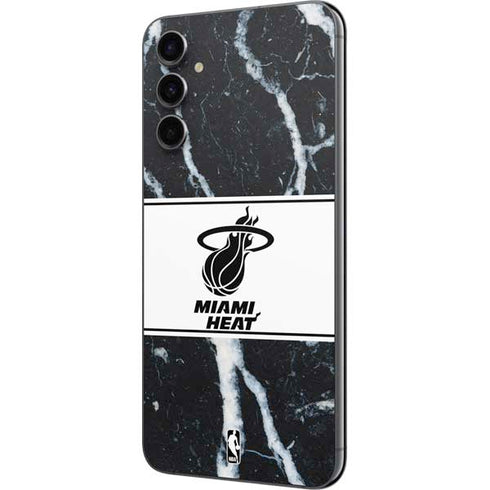 NBA Miami Heat Marble Galaxy A14 5G Skin