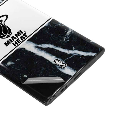 NBA Miami Heat Marble Galaxy Note 10 Plus Skin