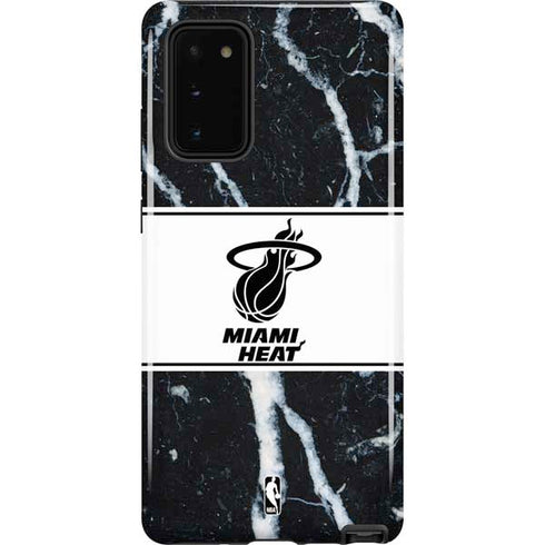 NBA Miami Heat Marble Galaxy Note20 5G Pro Case
