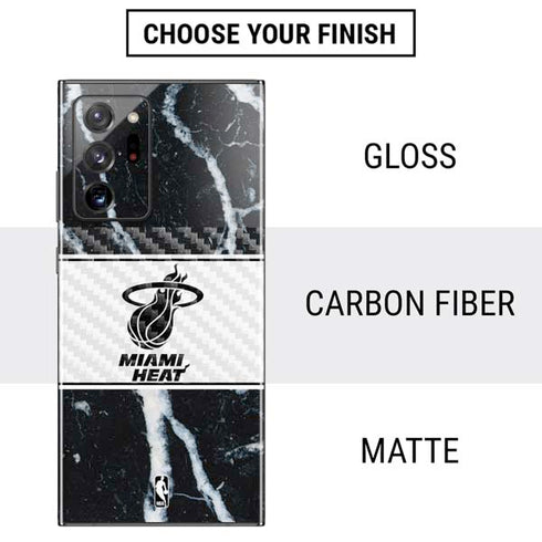 NBA Miami Heat Marble Galaxy Note20 Ultra 5G Skin