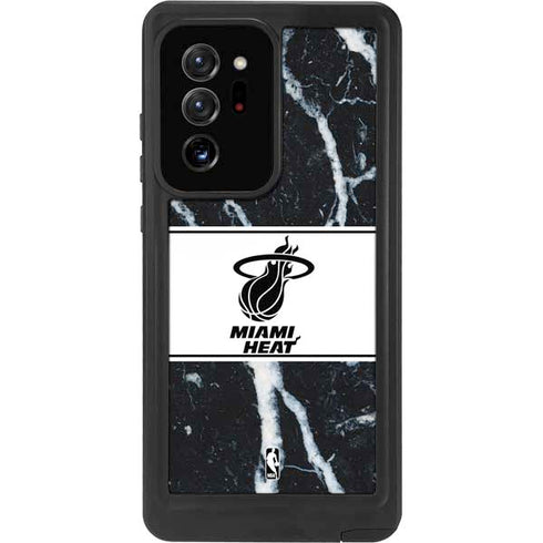 NBA Miami Heat Marble Galaxy Note20 Ultra 5G Waterproof Case