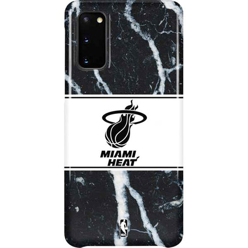 NBA Miami Heat Marble Galaxy S20 Lite Case