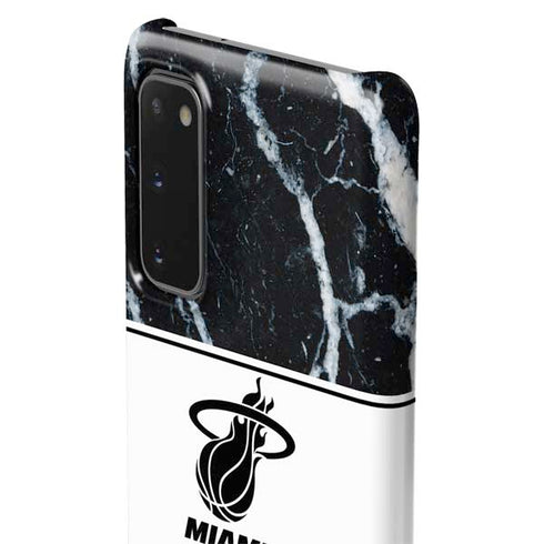 NBA Miami Heat Marble Galaxy S20 Lite Case