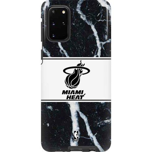 NBA Miami Heat Marble Galaxy S20 Plus Pro Case