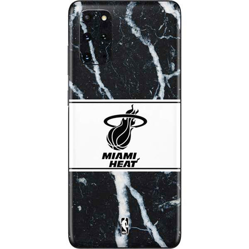 NBA Miami Heat Marble Galaxy S20 Plus Skin