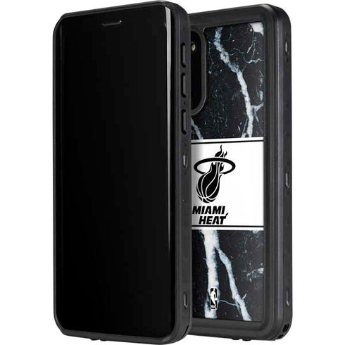 NBA Miami Heat Marble Galaxy S20 Plus Waterproof Case