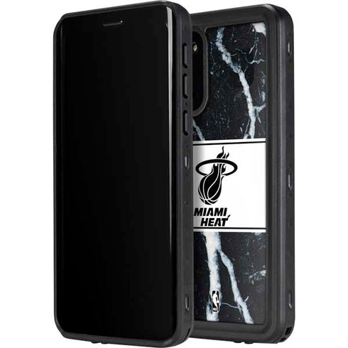 NBA Miami Heat Marble Galaxy S20 Waterproof Case