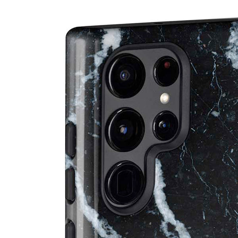 NBA Miami Heat Marble Galaxy S22 Ultra Pro Case