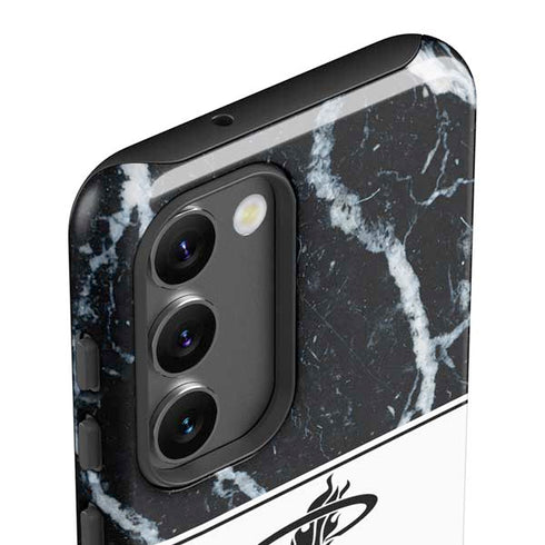 NBA Miami Heat Marble Galaxy S23 Plus Pro Case