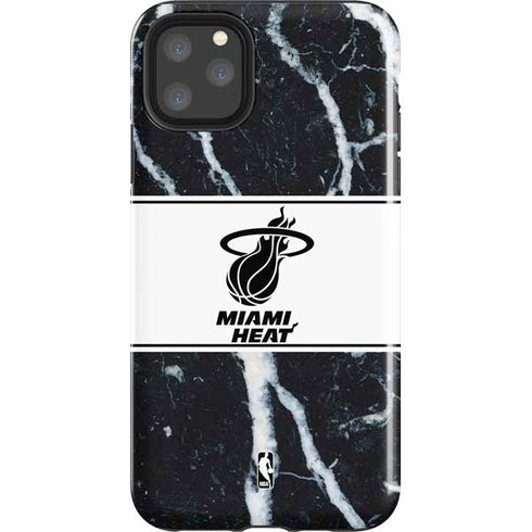 NBA Miami Heat Marble iPhone 11 Pro Max Impact Case