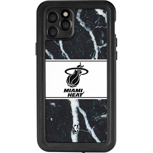 NBA Miami Heat Marble iPhone 11 Pro Waterproof Case