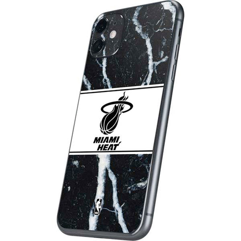 NBA Miami Heat Marble iPhone 11 Skin