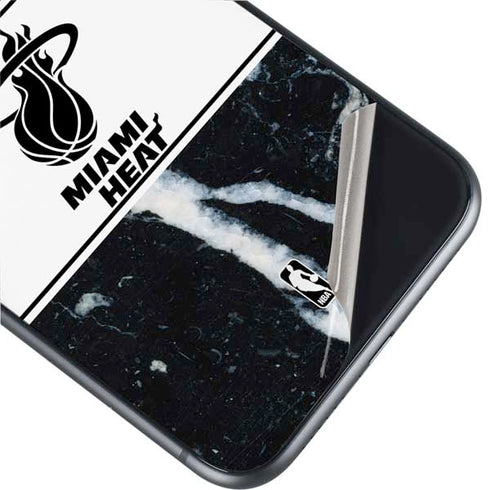 NBA Miami Heat Marble iPhone 11 Skin