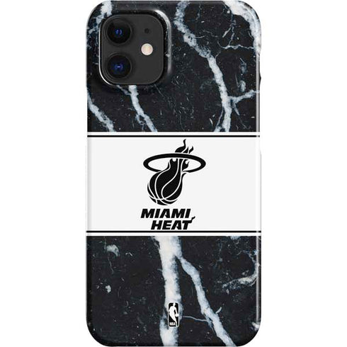 NBA Miami Heat Marble iPhone 12 Mini Lite Case
