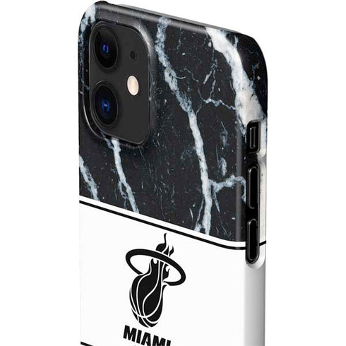 NBA Miami Heat Marble iPhone 12 Mini Lite Case