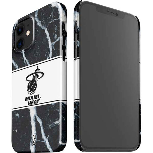 NBA Miami Heat Marble iPhone 12 Mini Lite Case
