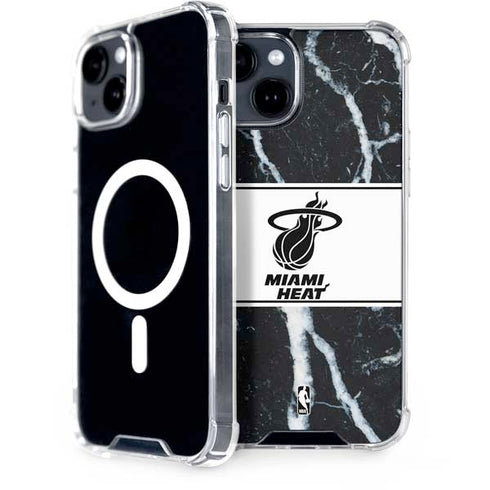 NBA Miami Heat Marble iPhone 13 MagSafe Case