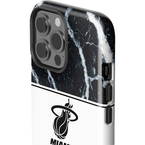 NBA Miami Heat Marble iPhone 13 Pro Max Impact Case
